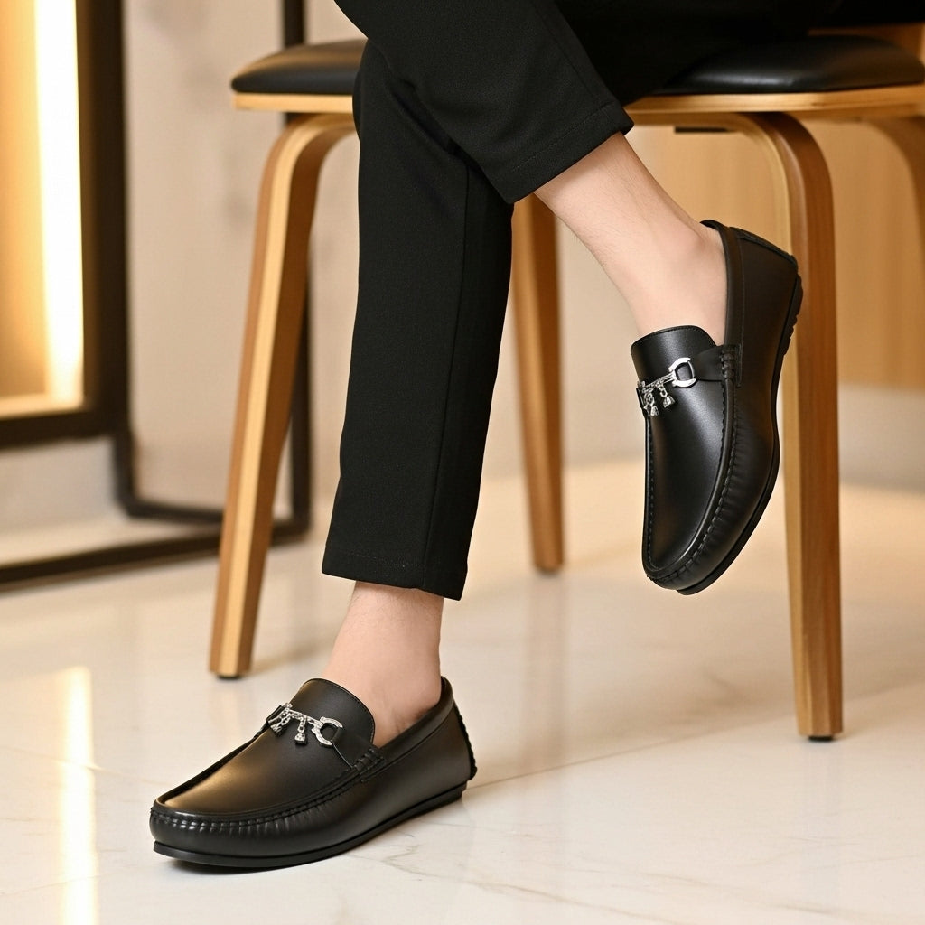 Black Leather Loafers / Premium Loafers